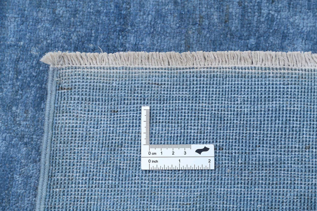 Hand Knotted Overdye Wool Rug 8' 0" x 9' 9" - No. AT67404