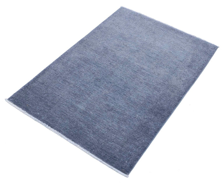 Hand Knotted Overdye Wool Rug 2' 7" x 3' 10" - No. AT31811