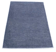 Hand Knotted Overdye Wool Rug 2' 7" x 3' 10" - No. AT31811