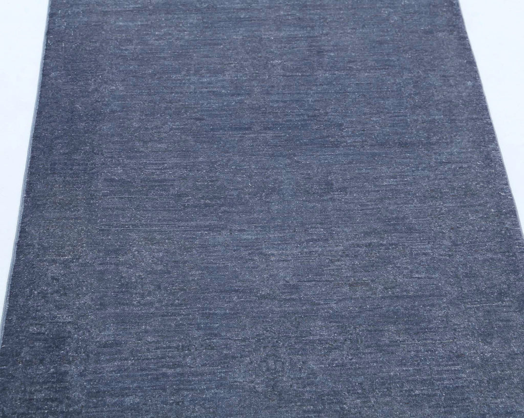 Hand Knotted Overdye Wool Rug 2' 7" x 3' 10" - No. AT31811