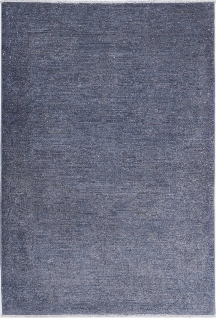 Hand Knotted Overdye Wool Rug 2' 7" x 3' 10" - No. AT31811
