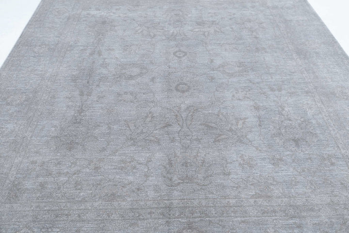 Hand Knotted Overdye Wool Rug 7' 10" x 9' 6" - No. AT30363