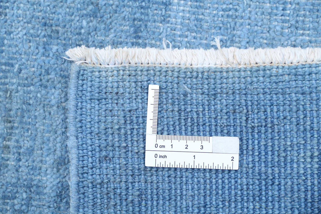 Hand Knotted Overdye Wool Rug 7' 10" x 10' 7" - No. AT44314