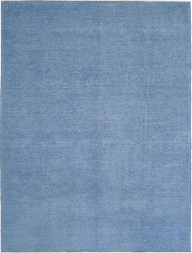 Hand Knotted Overdye Wool Rug 7' 10" x 10' 7" - No. AT44314