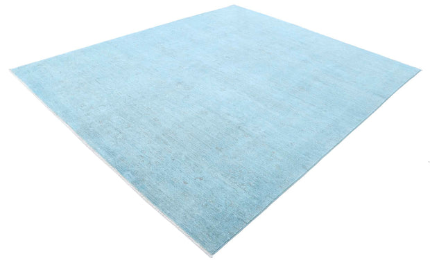 Hand Knotted Overdye Wool Rug 8' 0" x 9' 9" - No. AT56774