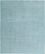 Hand Knotted Overdye Wool Rug 8' 0" x 9' 9" - No. AT56774