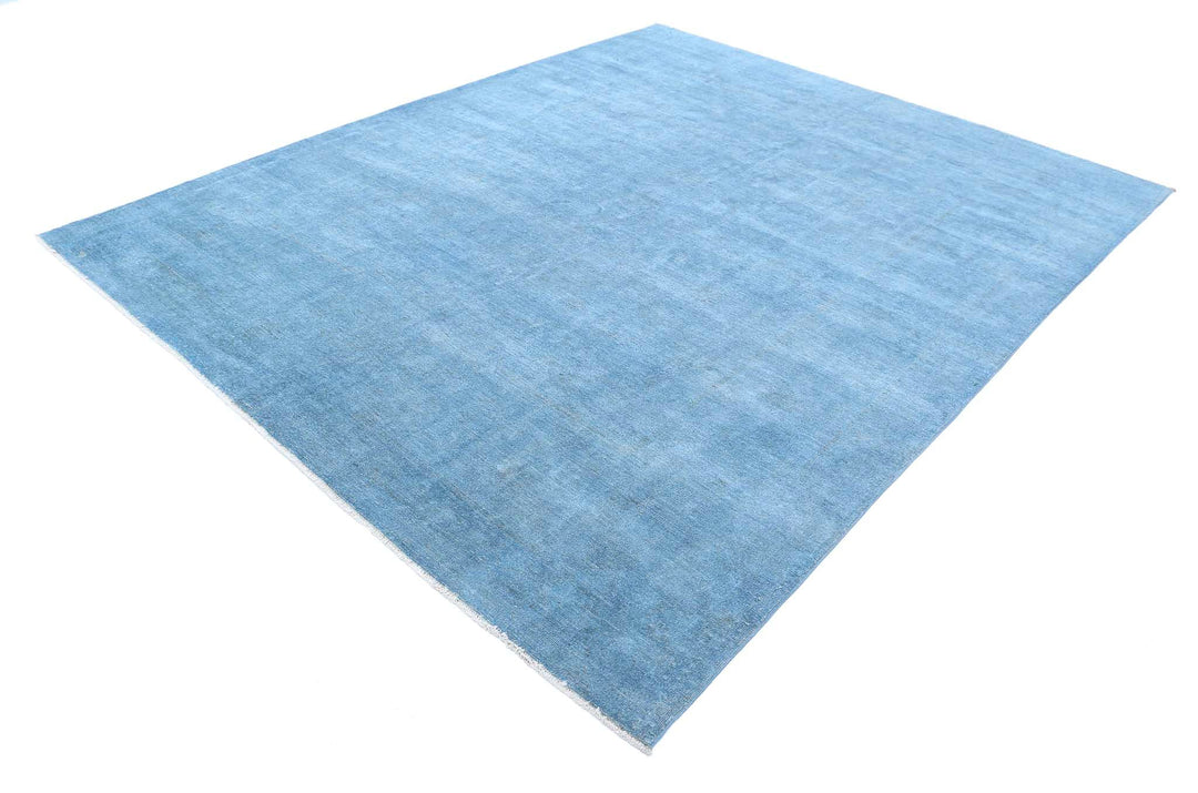 Hand Knotted Overdye Wool Rug 7' 11" x 9' 8" - No. AT42528