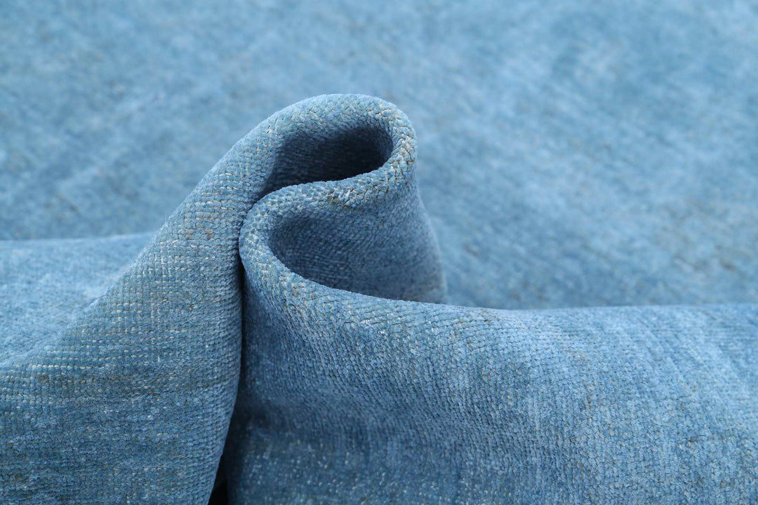 Hand Knotted Overdye Wool Rug 7' 11" x 9' 8" - No. AT42528