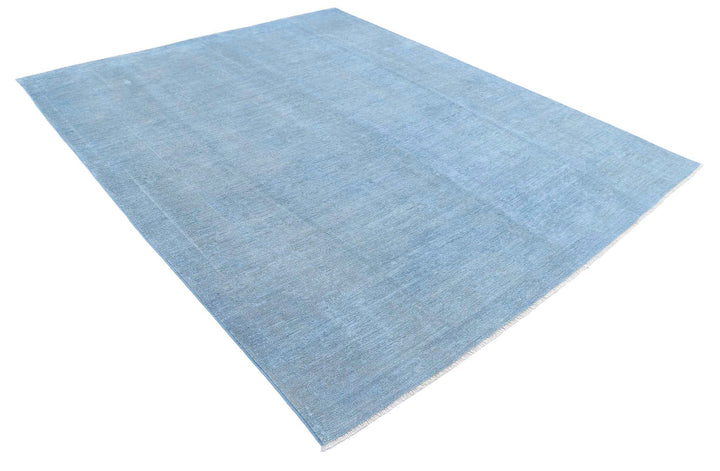 Hand Knotted Overdye Wool Rug 8' 1" x 9' 7" - No. AT61936