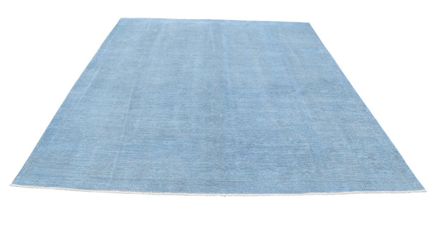 Hand Knotted Overdye Wool Rug 8' 1" x 9' 7" - No. AT61936
