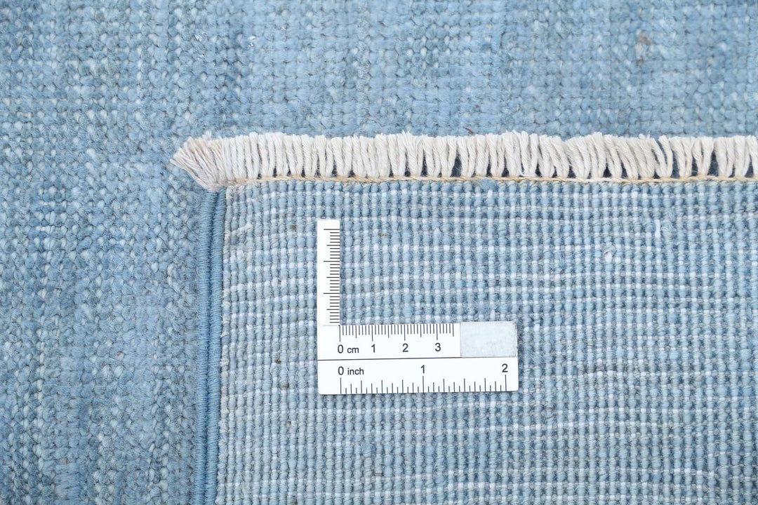 Hand Knotted Overdye Wool Rug 8' 1" x 9' 7" - No. AT61936