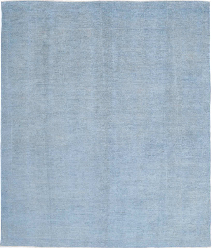 Hand Knotted Overdye Wool Rug 8' 1" x 9' 7" - No. AT61936