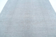 Hand Knotted Overdye Wool Rug 8' 2" x 9' 10" - No. AT75579