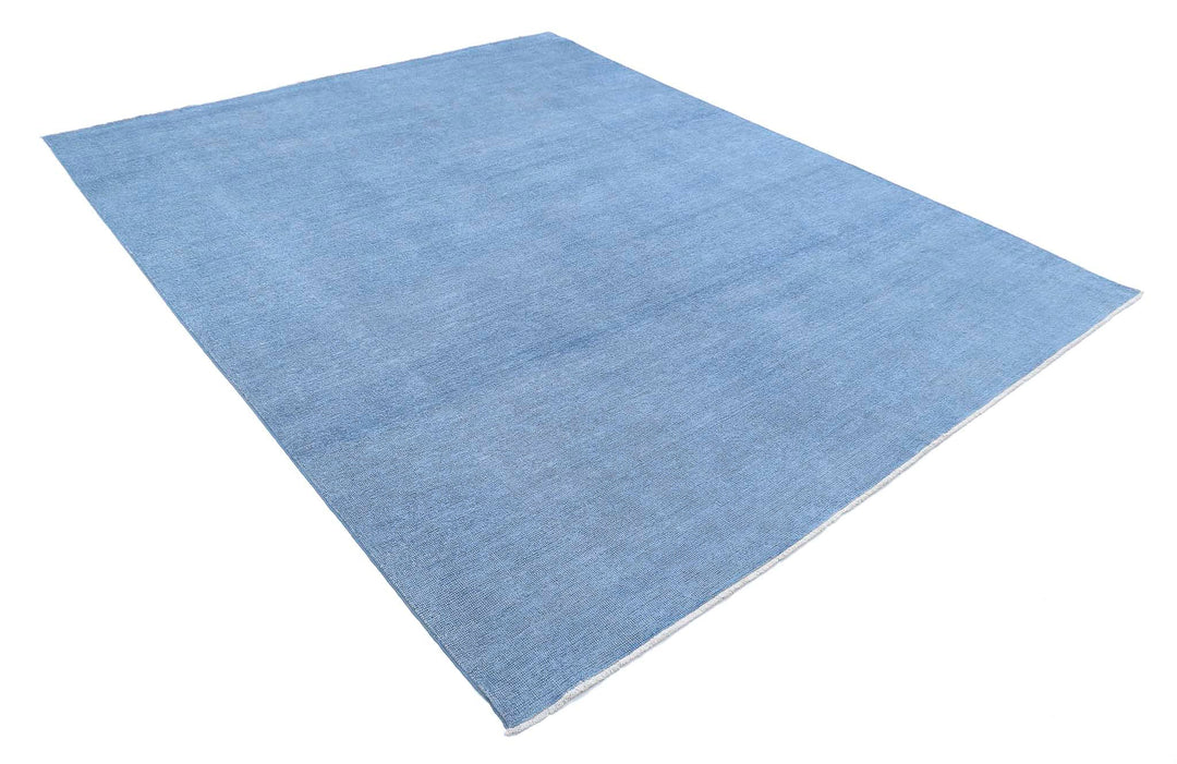 Hand Knotted Overdye Wool Rug 7' 10" x 9' 7" - No. AT67543
