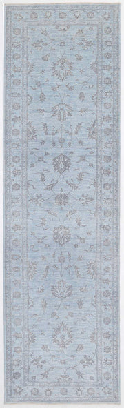 Hand Knotted Overdye Wool Rug 2' 7" x 9' 4" - No. AT65220