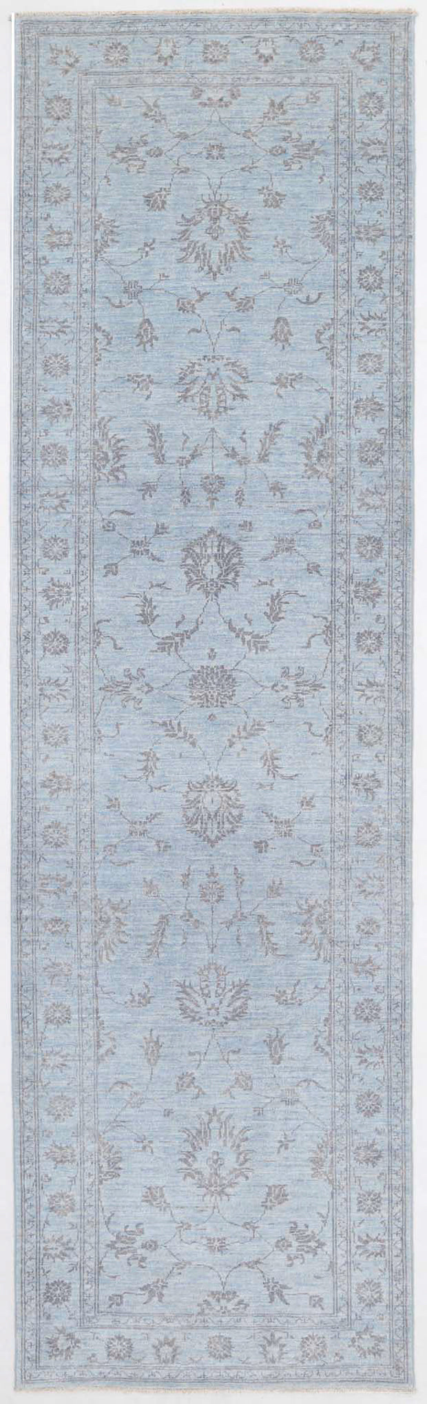 Hand Knotted Overdye Wool Rug 2' 7" x 9' 4" - No. AT65220