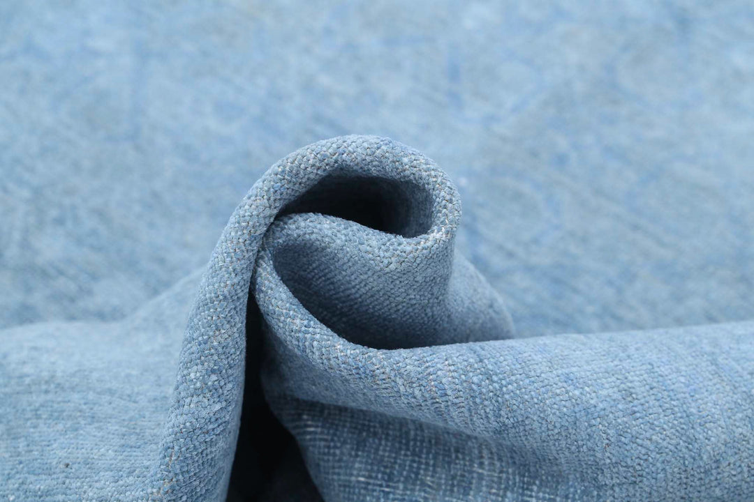 Hand Knotted Overdye Wool Rug 7' 10" x 10' 1" - No. AT75127