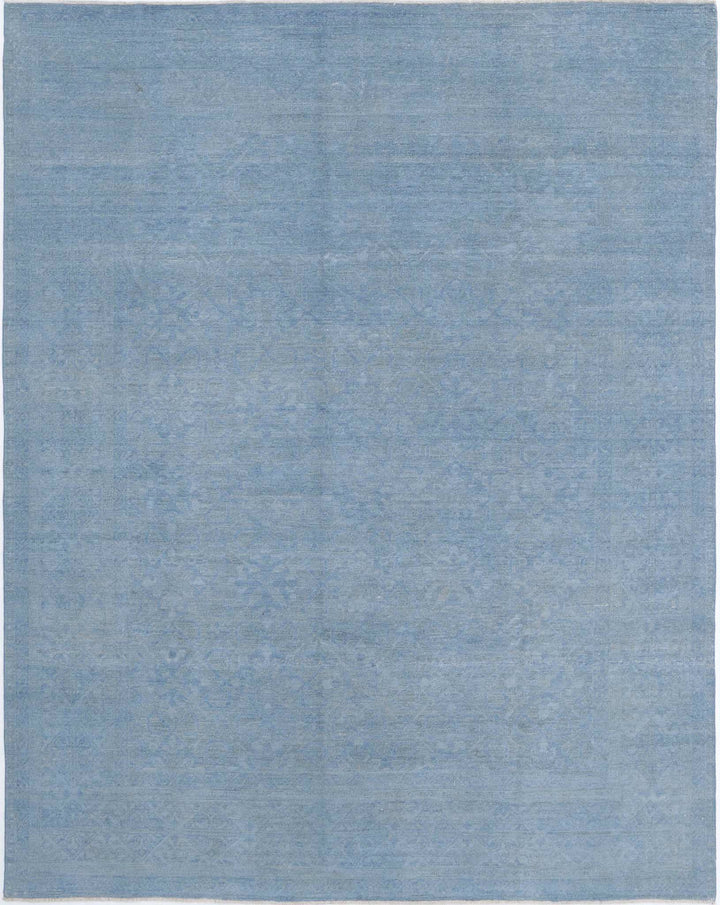 Hand Knotted Overdye Wool Rug 7' 10" x 10' 1" - No. AT75127