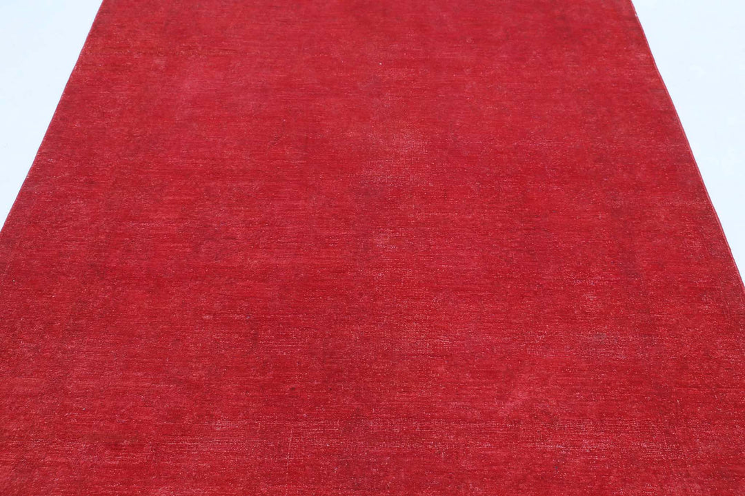 Hand Knotted Overdye Wool Rug 5' 5" x 7' 7" - No. AT82252