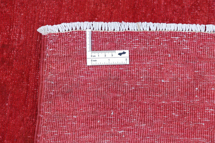 Hand Knotted Overdye Wool Rug 5' 5" x 7' 7" - No. AT82252