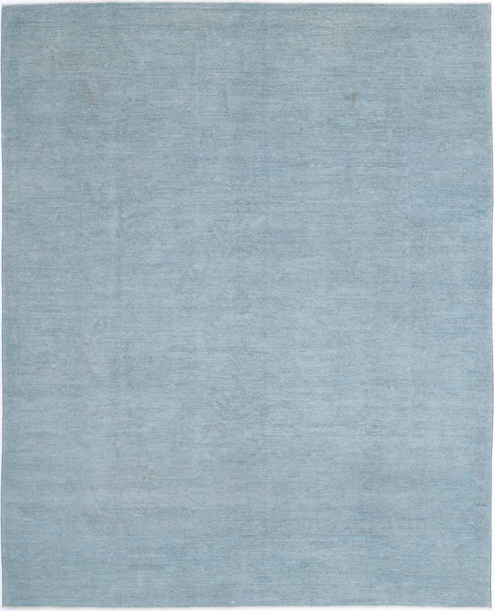 Hand Knotted Overdye Wool Rug 7' 11" x 9' 10" - No. AT33140