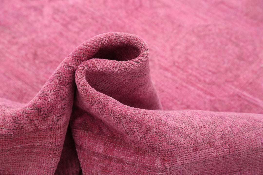 Hand Knotted Overdye Wool Rug 7' 9" x 9' 10" - No. AT13382