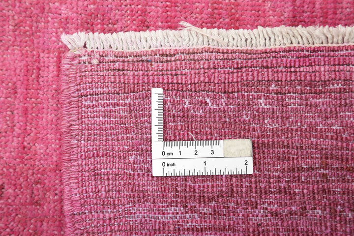 Hand Knotted Overdye Wool Rug 7' 9" x 9' 10" - No. AT13382