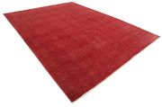 Hand Knotted Overdye Wool Rug 9' 8" x 13' 0" - No. AT71165