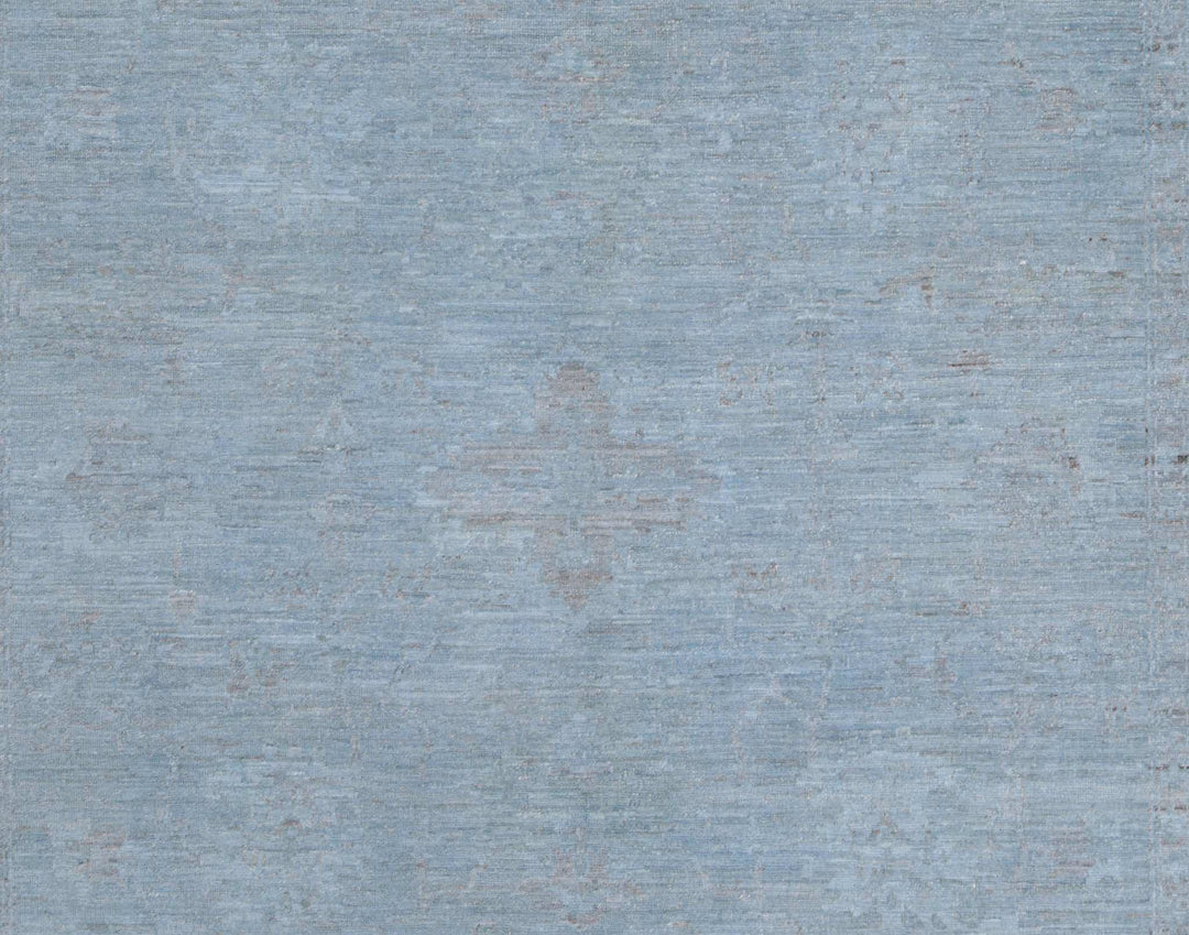 Hand Knotted Overdye Wool Rug 8' 4" x 9' 11" - No. AT42890