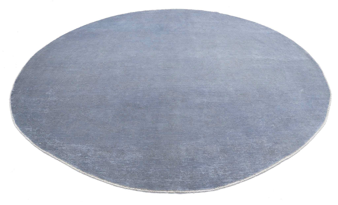 Hand Knotted Overdye Wool Rug 9' 4" x 9' 6" - No. AT49686