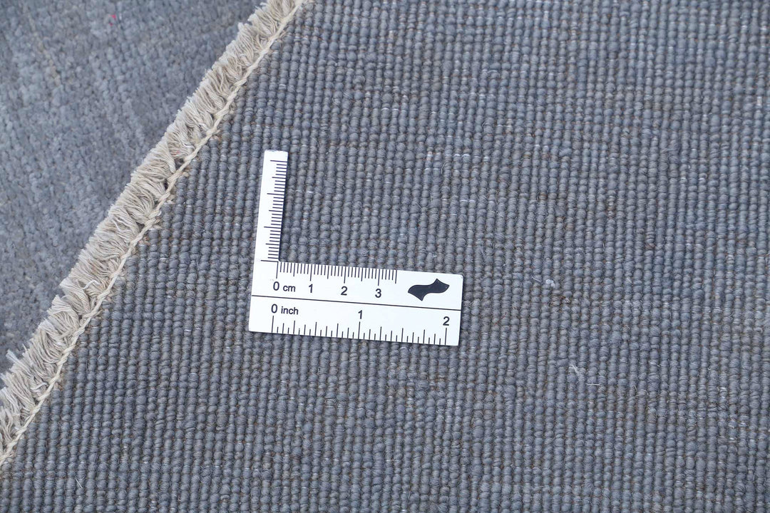 Hand Knotted Overdye Wool Rug 9' 4" x 9' 6" - No. AT49686