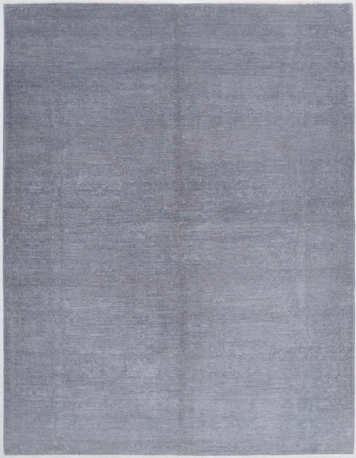 Hand Knotted Overdye Wool Rug 5' 7" x 7' 5" - No. AT16398
