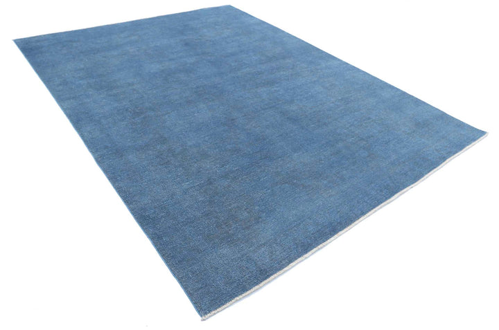 Hand Knotted Overdye Wool Rug 7' 9" x 10' 3" - No. AT67598