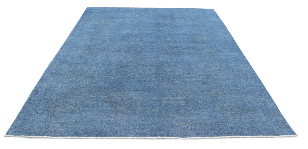 Hand Knotted Overdye Wool Rug 7' 9" x 10' 3" - No. AT67598
