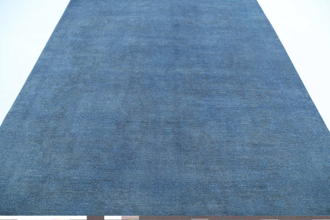 Hand Knotted Overdye Wool Rug 7' 9" x 10' 3" - No. AT67598