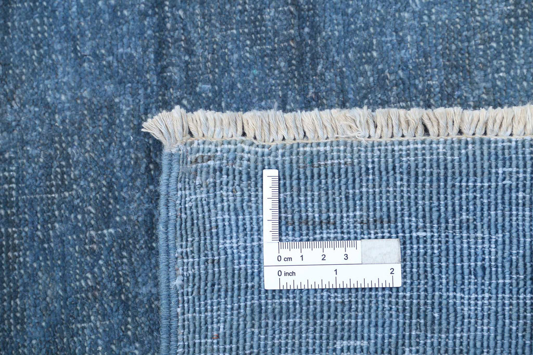 Hand Knotted Overdye Wool Rug 7' 9" x 10' 3" - No. AT67598