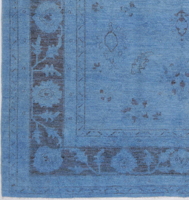 Hand Knotted Overdye Wool Rug 7' 9" x 9' 7" - No. AT72227