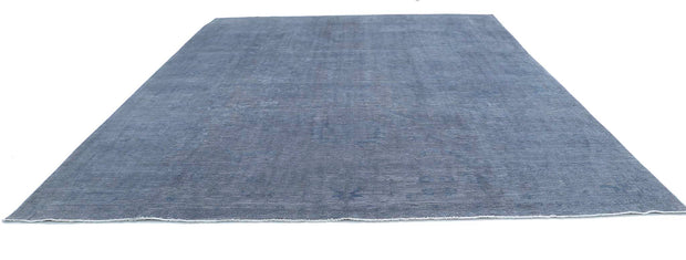 Hand Knotted Overdye Wool Rug 11' 7" x 13' 9" - No. AT95168