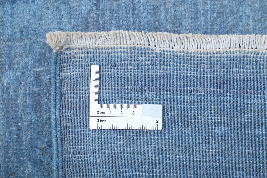 Hand Knotted Overdye Wool Rug 9' 9" x 13' 8" - No. AT94993