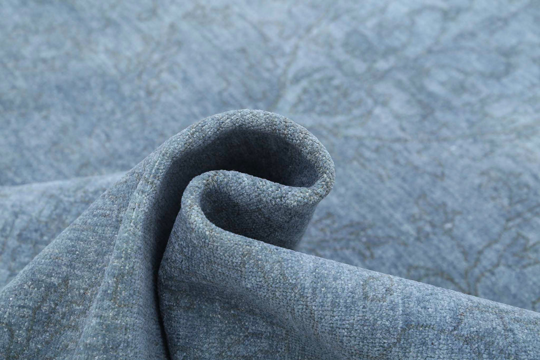 Hand Knotted Overdye Wool Rug 10' 0" x 13' 5" - No. AT73133