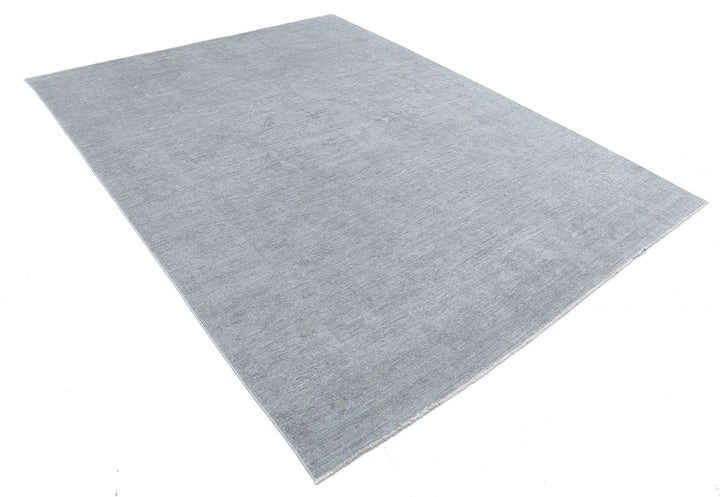 Hand Knotted Overdye Wool Rug 7' 3" x 9' 6" - No. AT76612