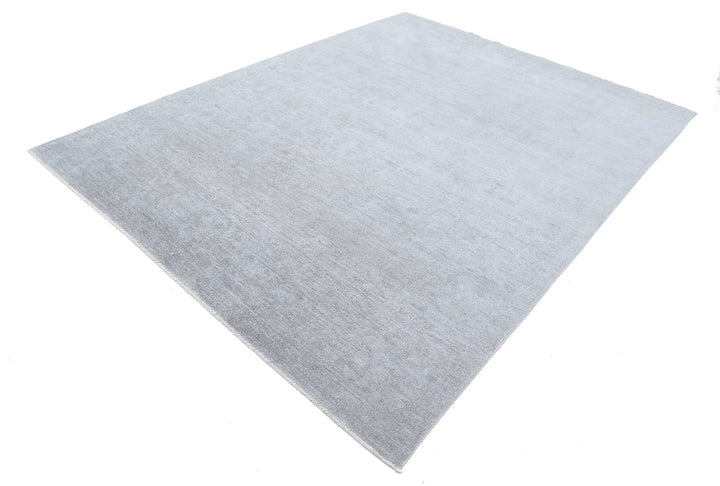 Hand Knotted Overdye Wool Rug 7' 3" x 9' 6" - No. AT76612