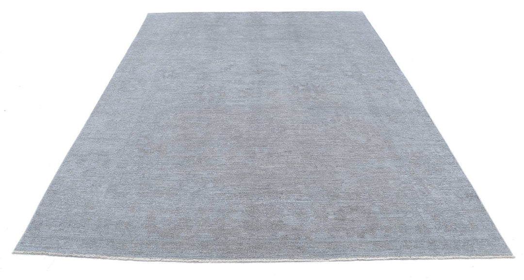 Hand Knotted Overdye Wool Rug 7' 3" x 9' 6" - No. AT76612