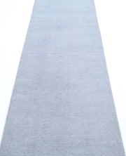 Hand Knotted Overdye Wool Rug 2' 6" x 10' 2" - No. AT61471