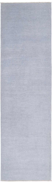 Hand Knotted Overdye Wool Rug 2' 6" x 10' 2" - No. AT61471