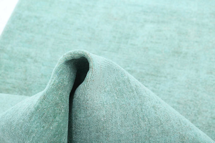 Hand Knotted Overdye Wool Rug 2' 7" x 9' 4" - No. AT17677