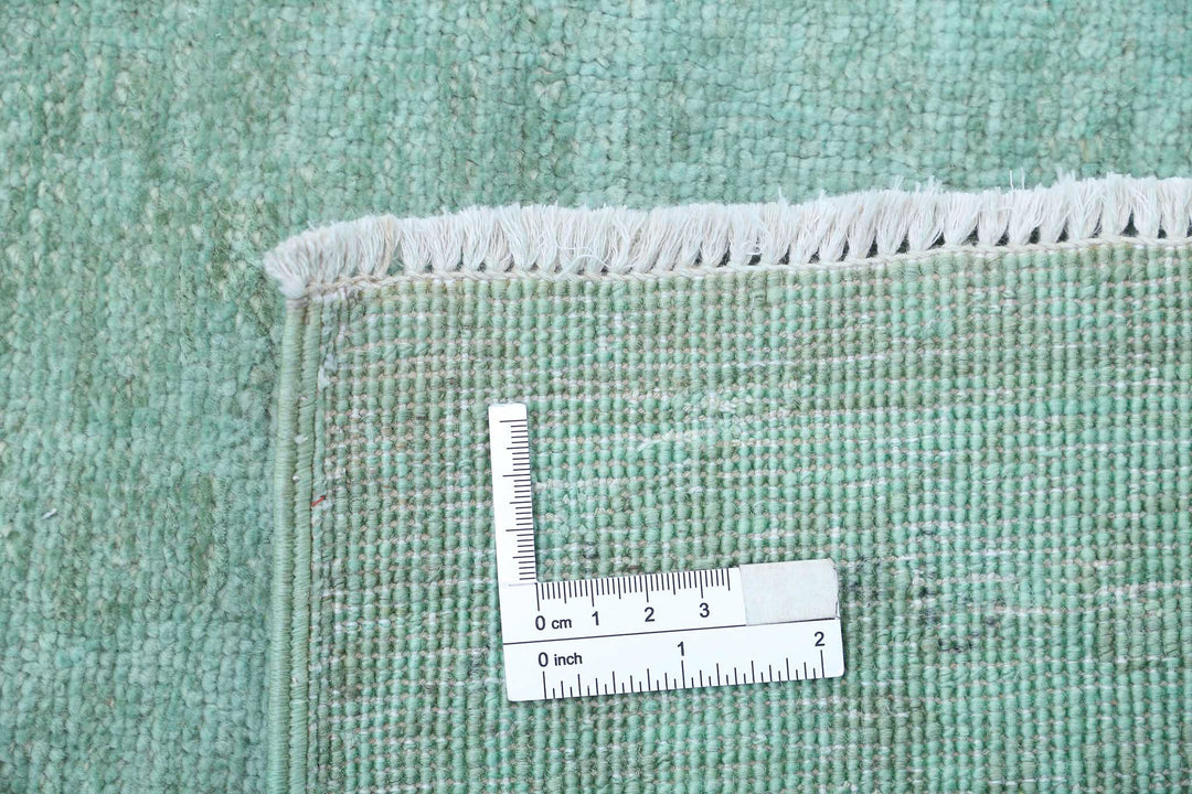 Hand Knotted Overdye Wool Rug 2' 7" x 9' 4" - No. AT17677