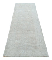 Hand Knotted Overdye Wool Rug 2' 5" x 8' 5" - No. AT48422