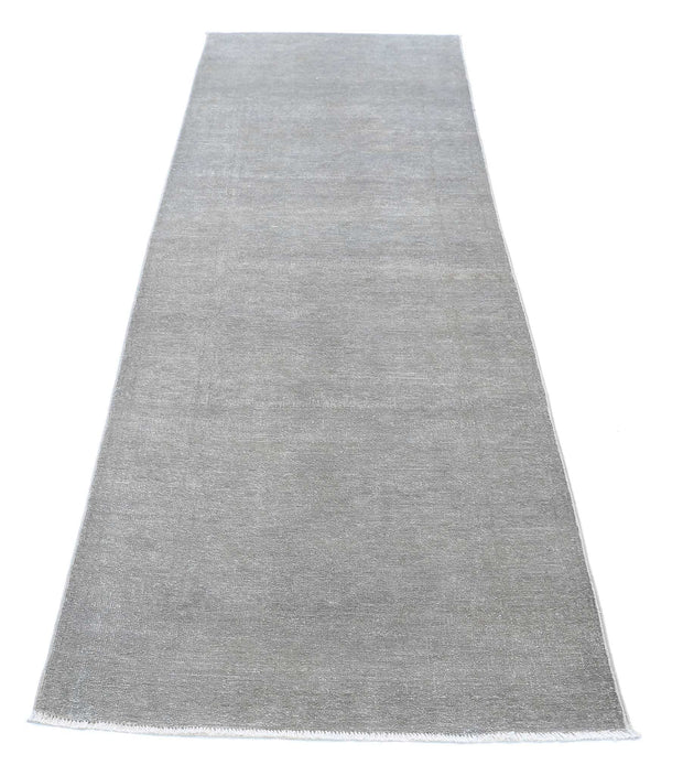 Hand Knotted Overdye Wool Rug 2' 8" x 9' 3" - No. AT39293