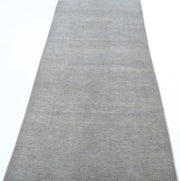 Hand Knotted Overdye Wool Rug 2' 8" x 9' 3" - No. AT39293